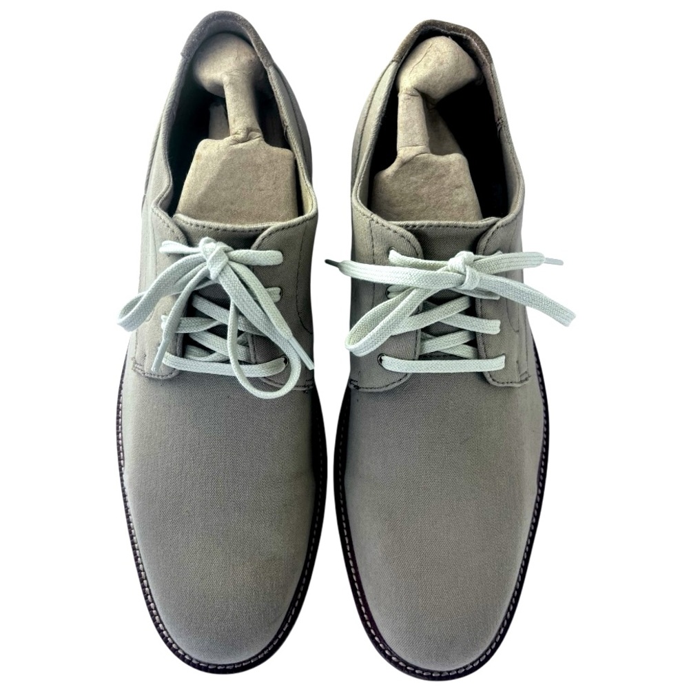 Dockers Men's Light Beige Canvas Oxfords